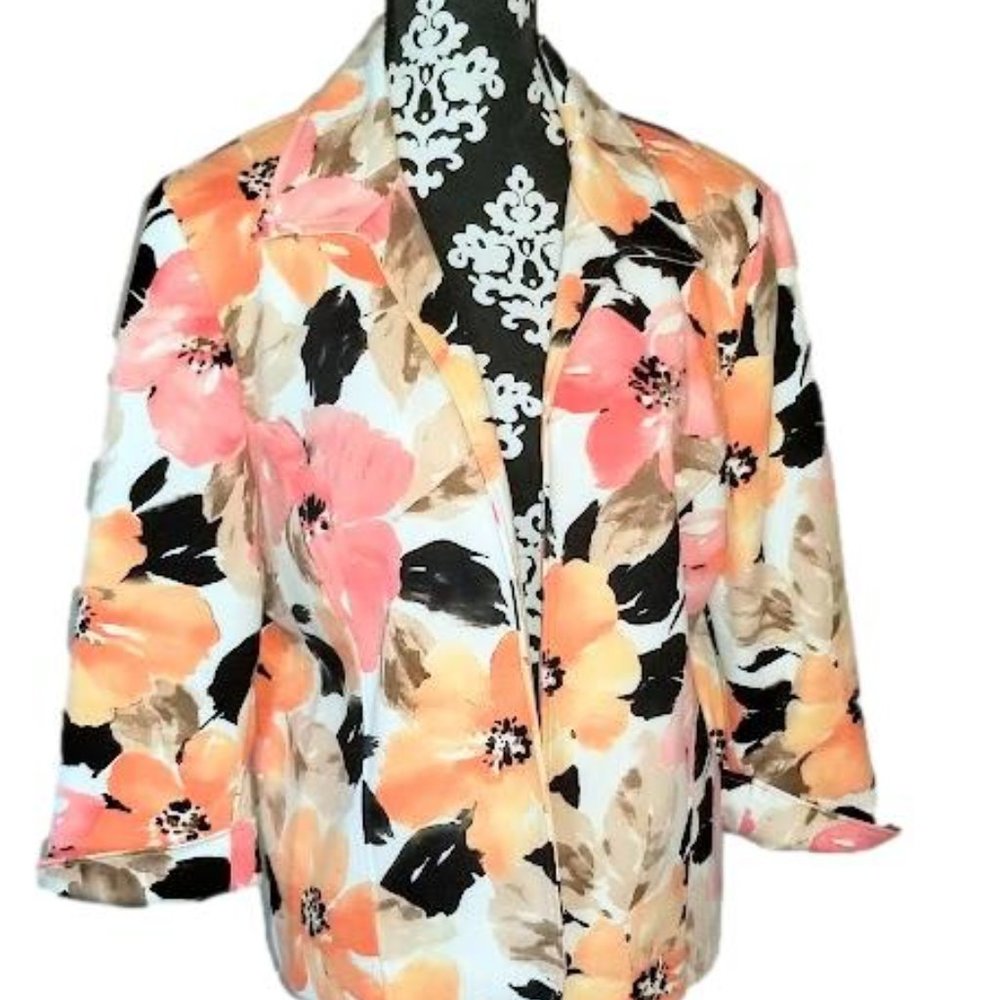 Alfred Dunner lady's business wear jacket petite size 16